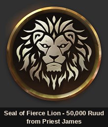 The Seal of Fierce Lion