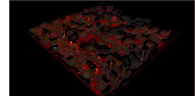 The Kardamahal Underground Temple map in Mu Online Season 20