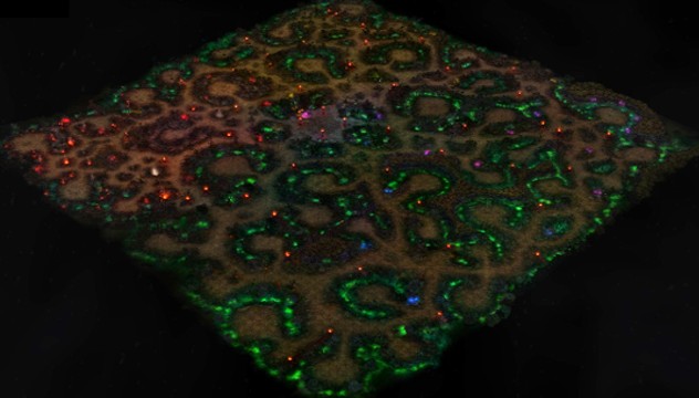 The Swamp of Ruin map in Mu Online Season 20