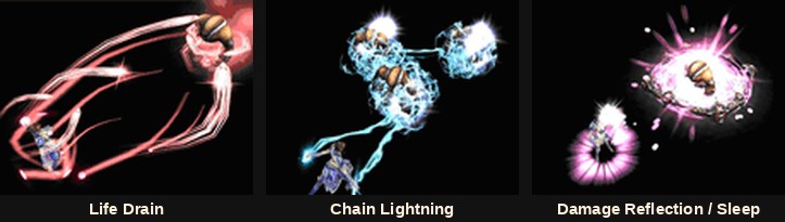 The Summoner's exclusive skills in Mu Online Season 3