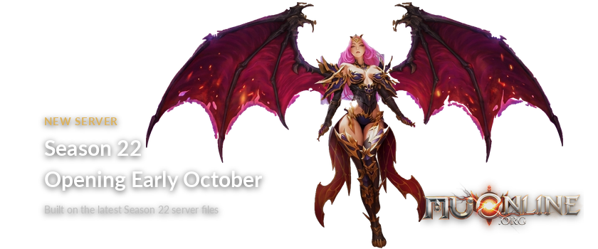 Season 22 - new server opening early October